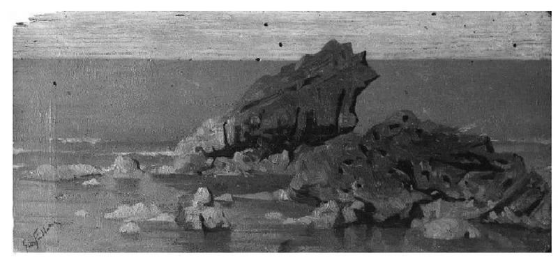 Paesaggio marino - Museo Civico Carlo Magnani, Pescia (Pistoia)